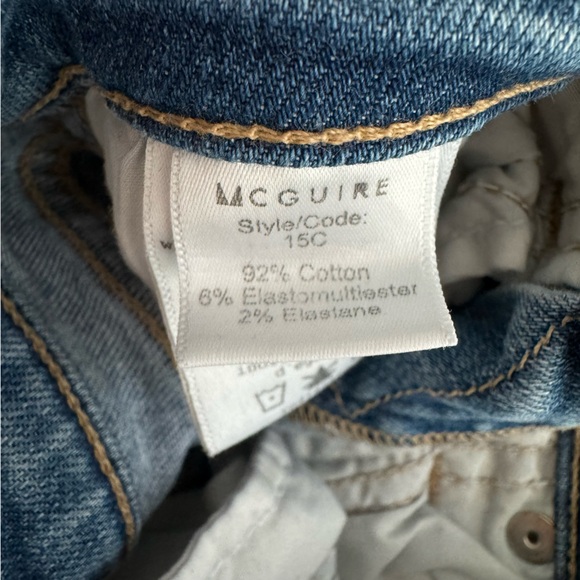 McGuire Denim Mid-Rise Ankle Jean - Picture 4 of 6